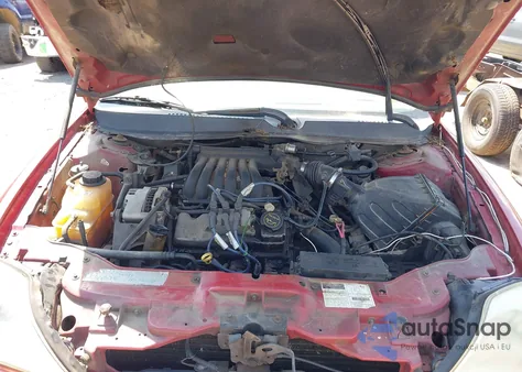 2001 Mercury Sable Gs from USA, damaged, VIN 1MEFM50U31A628773